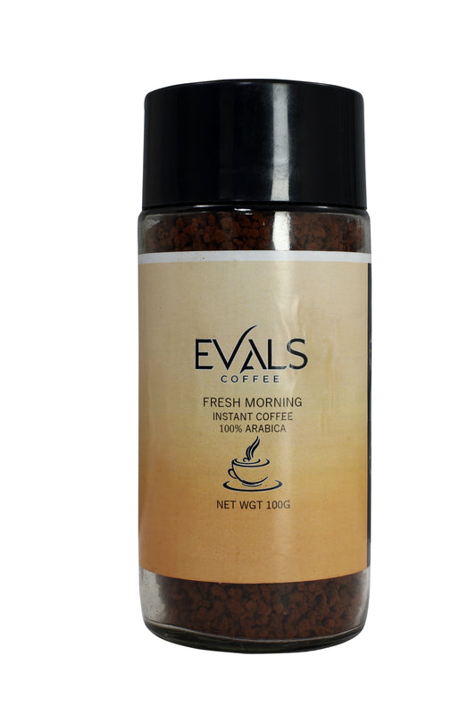 Evals coffee,100% arabica,instant coffee powder,100 gram