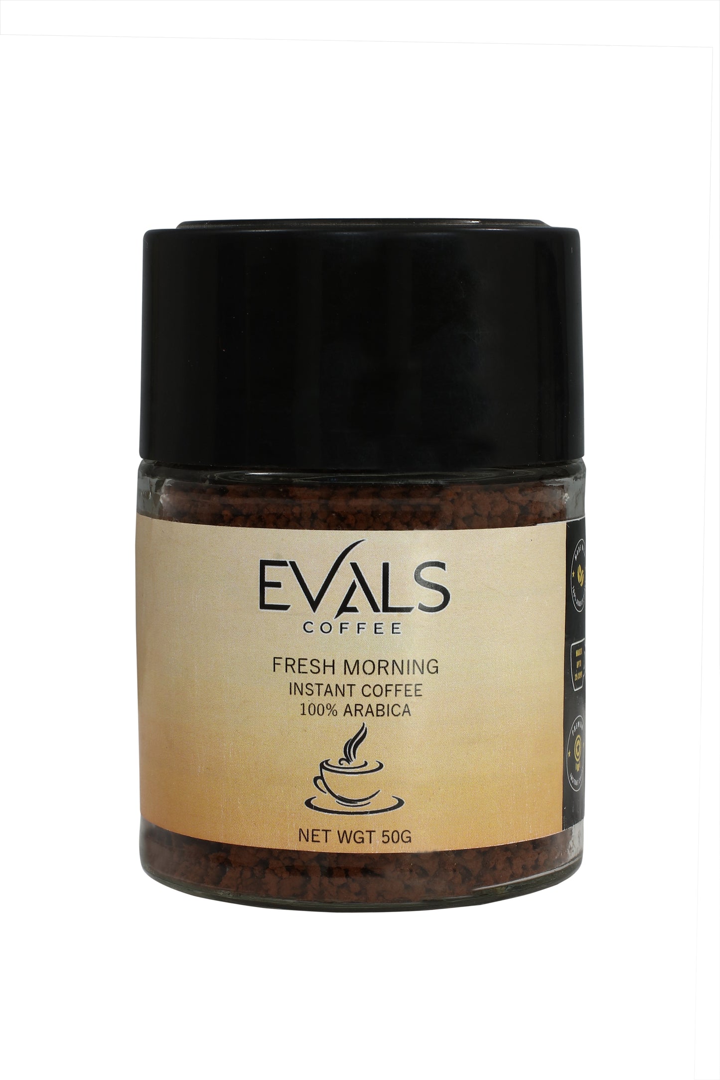 Evals coffee,100% arabica,instant coffee powder,50 gram